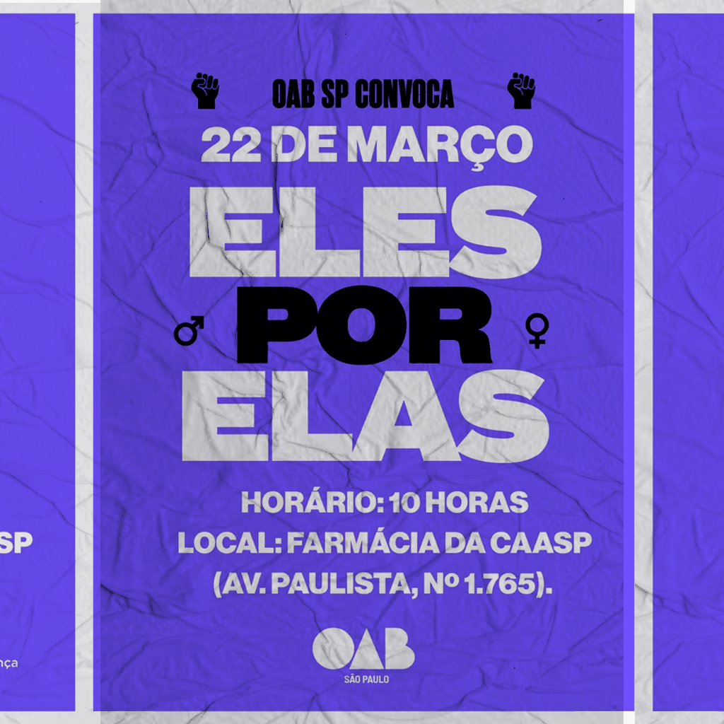 💜 Eles por Elas – Caminhada de Conscientização