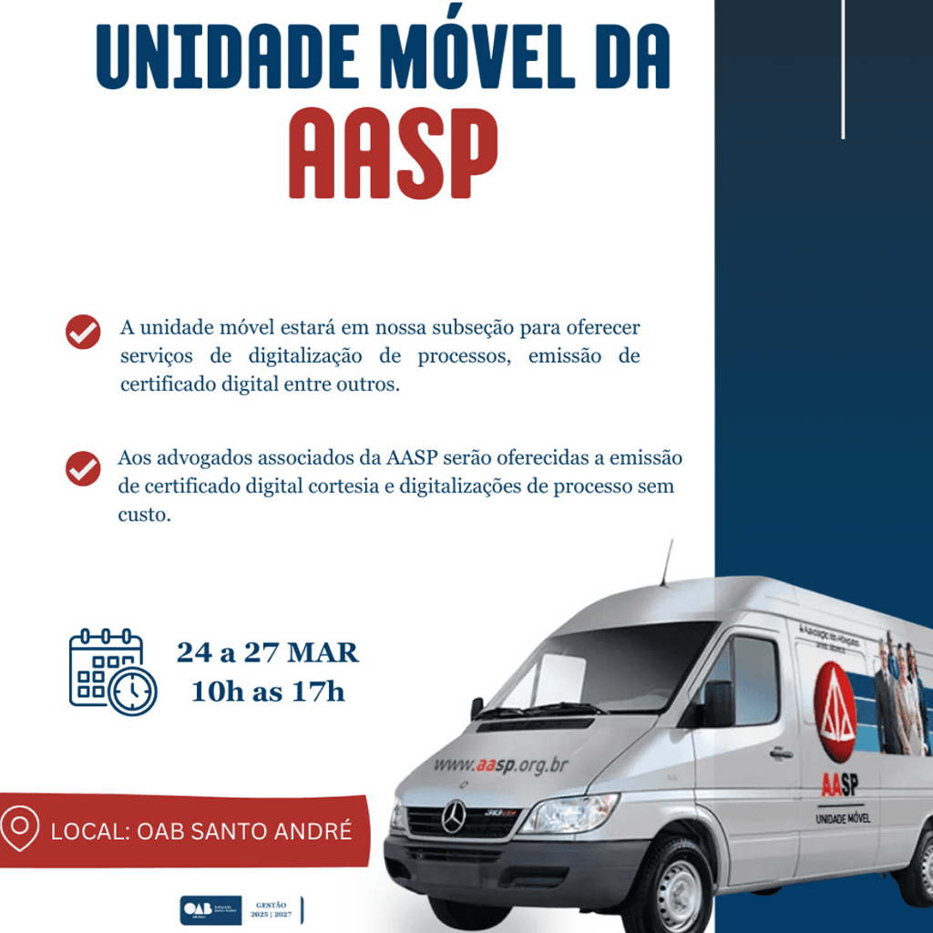 AASP: Unidade móvel