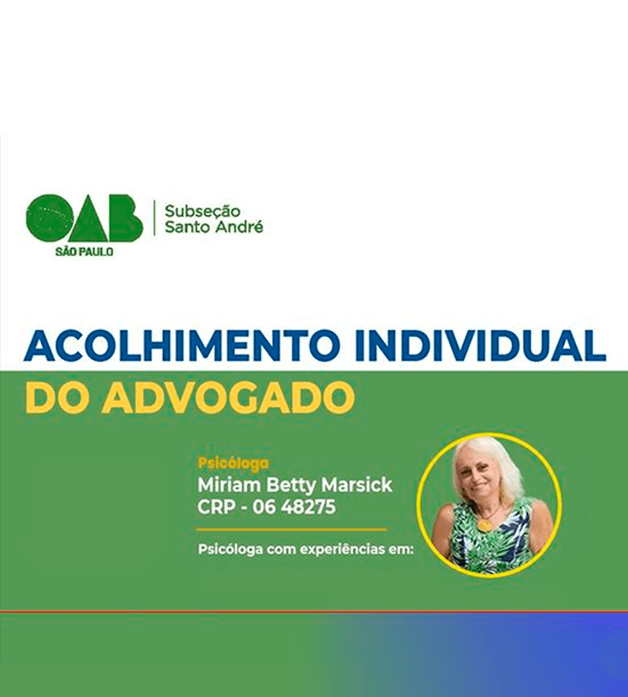 Acolhimento Individual dos Advogados (sextas-feiras)