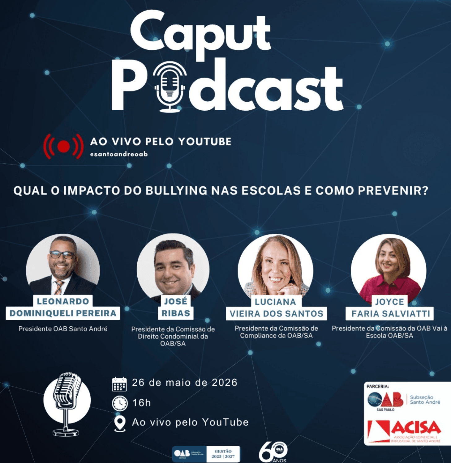🎙️ Caput Podcast: Qual o impacto do Bullying nas escolas e como prevenir?