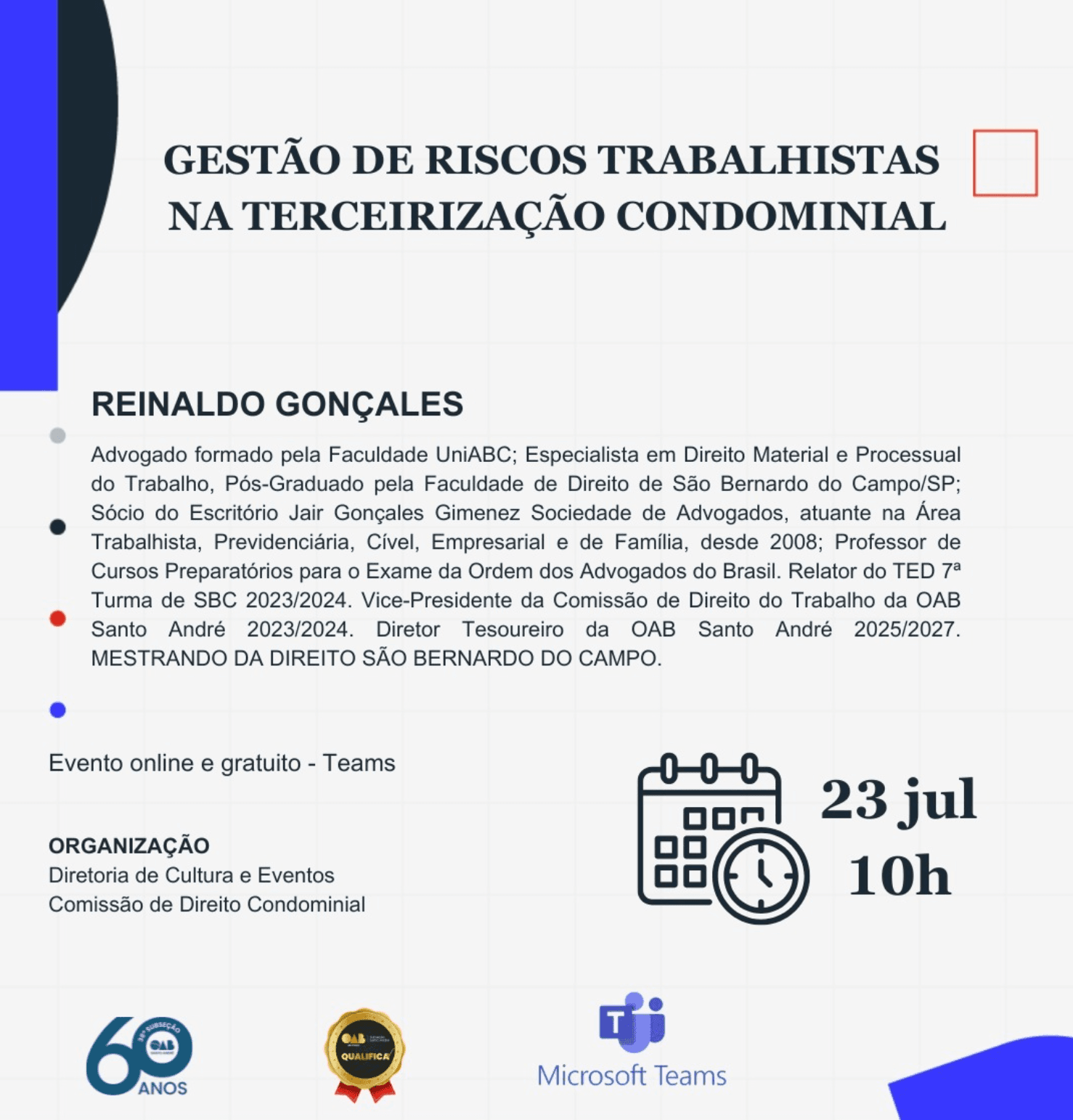Gestão de riscos trabalhistas na terceirização condominial