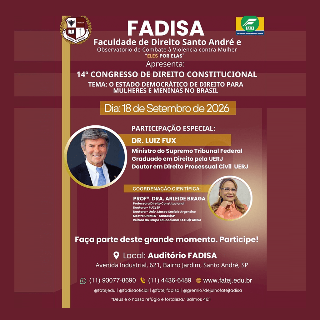 FADISA: 14º Congresso de Direito Constitucional