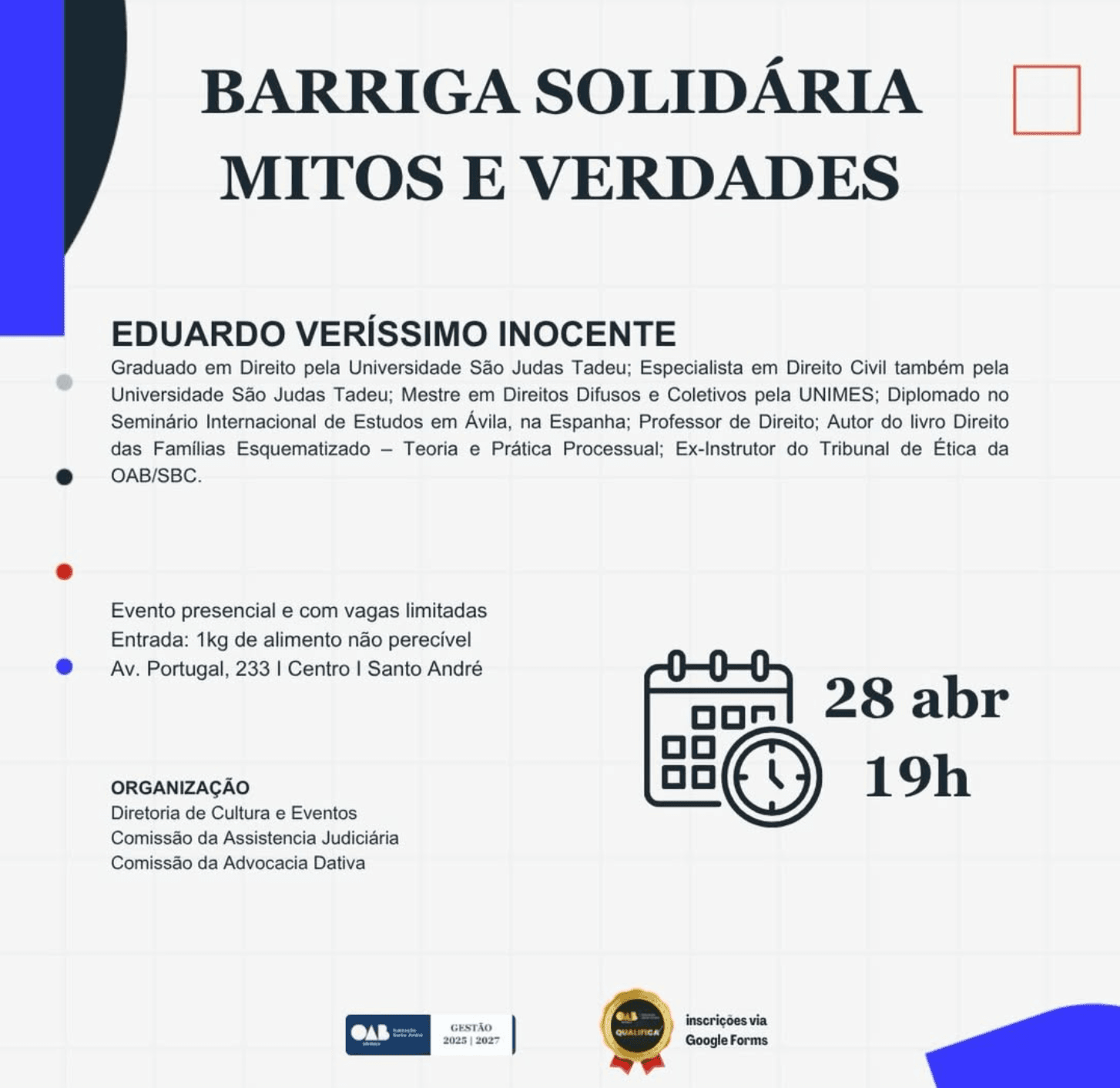 Barriga Solidária - Mitos e Verdades