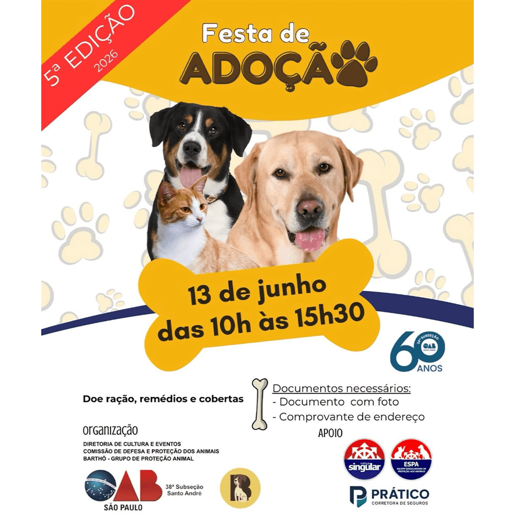 5ª edição da Festa de Adoção