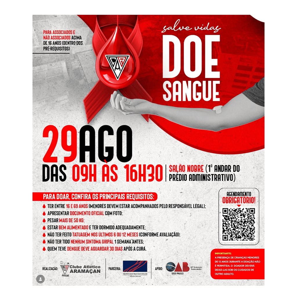 🩸 Campanha Doação de sangue