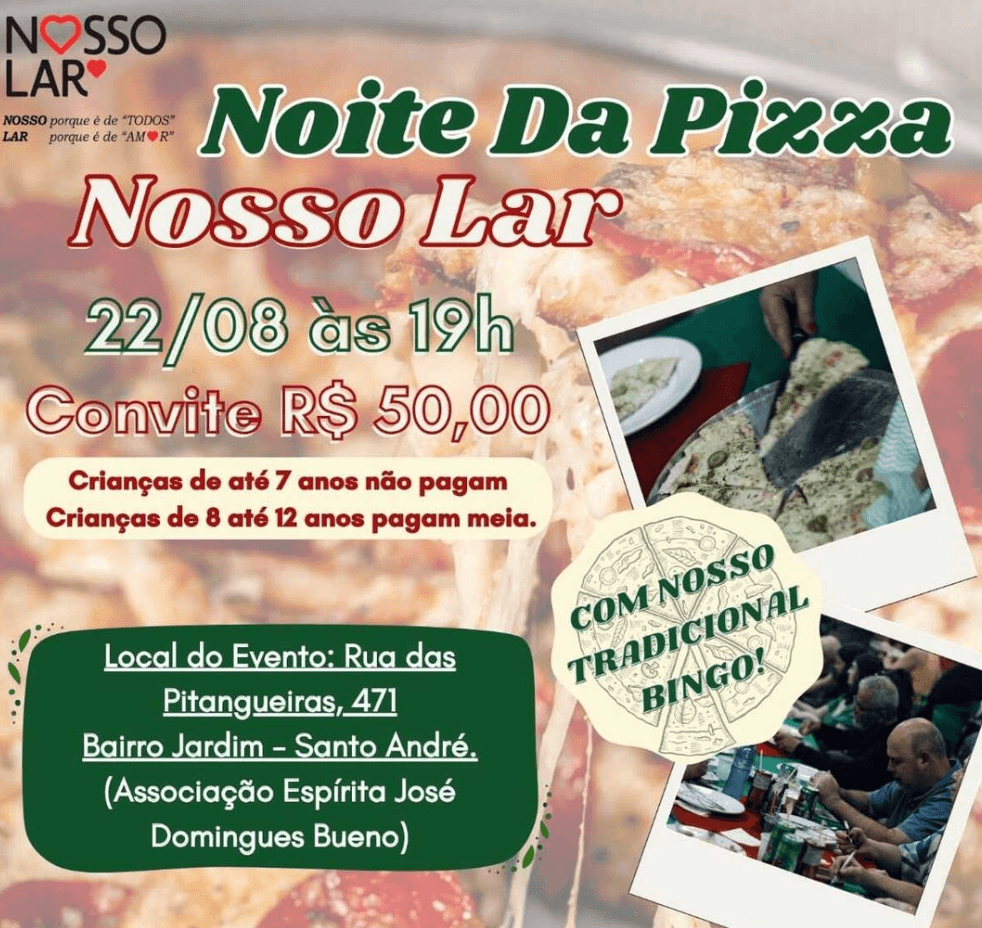 Nosso Lar: Noite da Pizza
