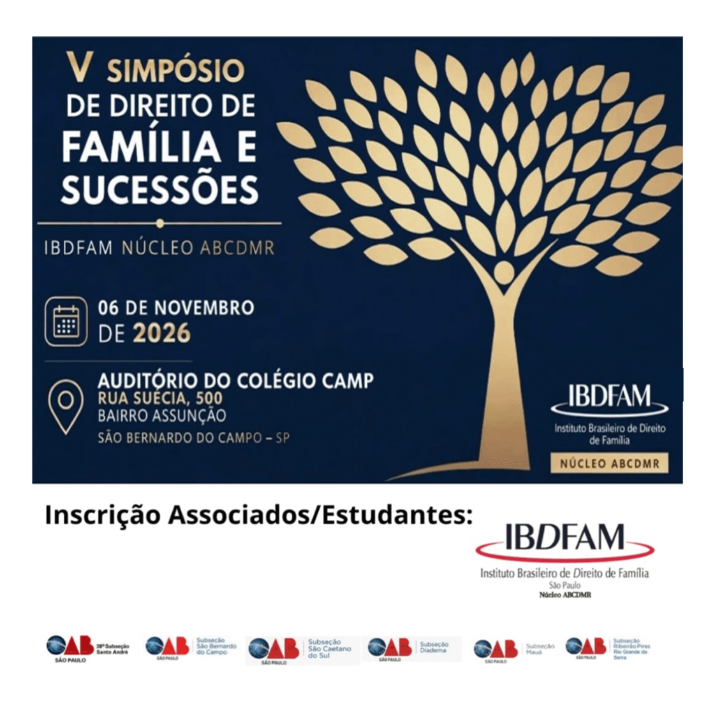 V Simpósio do IBDFAM – Núcleo ABCDMR